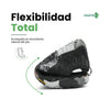 Saguaro Smart II negro flexibilidad — zapatilla barefoot deportiva negra suela flexible doblada Chile