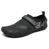Zapatos para río respetuosos Saguaro Dive IV negros, horma ancha y materiales drenantes para máxima comodidad en el agua.